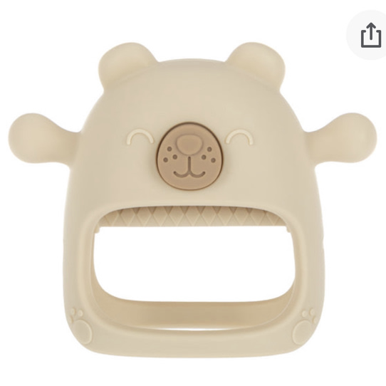 Wrist Grip Teething Mitten