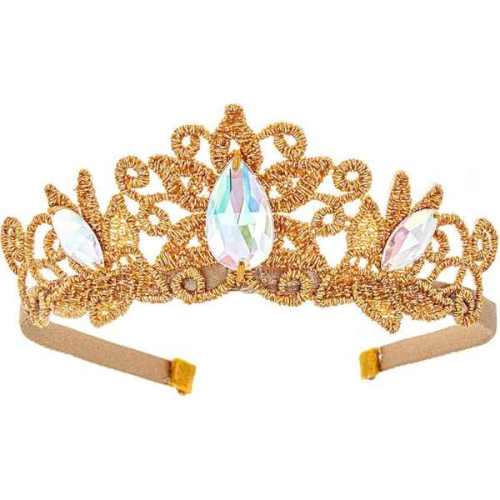 Chloe Princess Crown, Clear Tiara - Bailey & Ava Kids