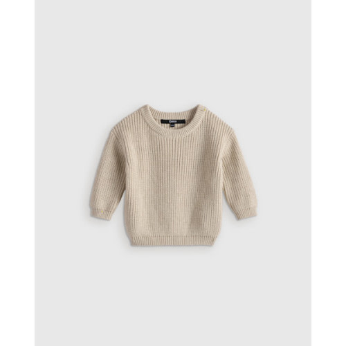 100% Organic Cotton Fisherman Tunic Sweater in Agave