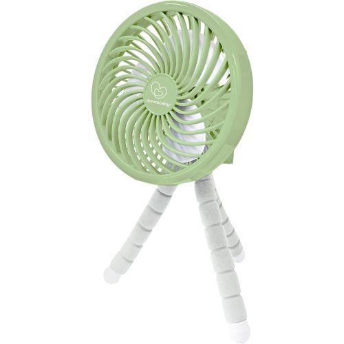 Dreambaby Smart Grip Deluxe Fan, Octopus Wrap Around Legs, Adjustable, Battery Operated