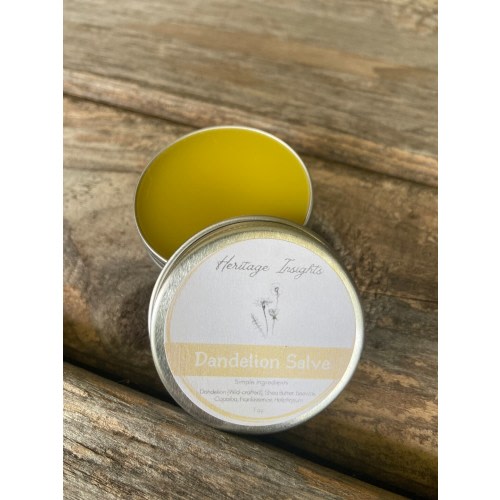 Wildcrafted Dandelion Salve - Made from Handpicked Dandelions