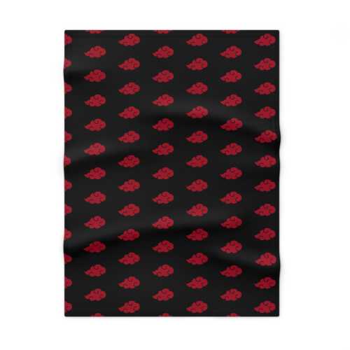 Akatsuki Fleece Baby Blanket, Anime Soft Nursery Decor, Perfect Baby Shower Gift, Infant Blanket, Customizable Baby Bedding