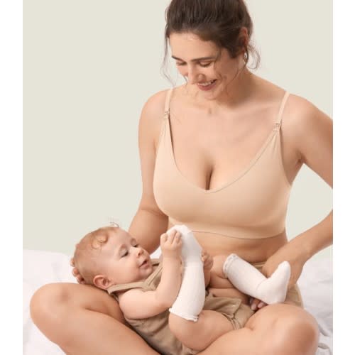 Seamless Soft Knit Nursing Bra