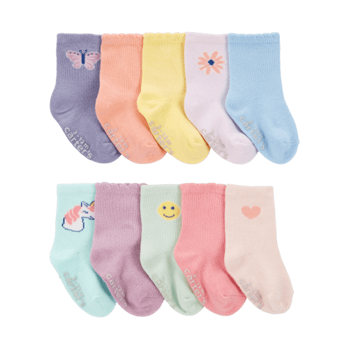 Baby 10-Pack Crew Socks - Carter's | Carter's