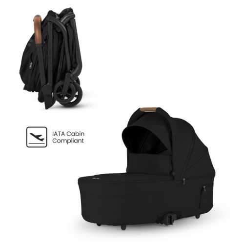 Silver Cross Nia Compact Bassinet - Onyx