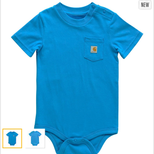 Kids' Short Sleeve Pocket Bodysuit (Infant) | 9M | Carhartt
