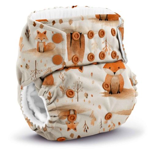 Kanga Care Rumparooz G3 Stay Dry Reusable One Size Pocket Cloth Diaper (Foxaroo)