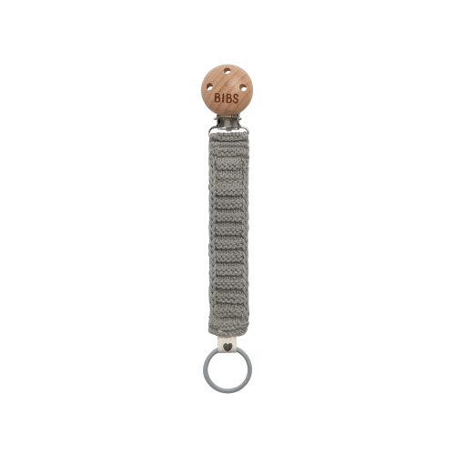 Pacifier Clip Knitted - Cloud