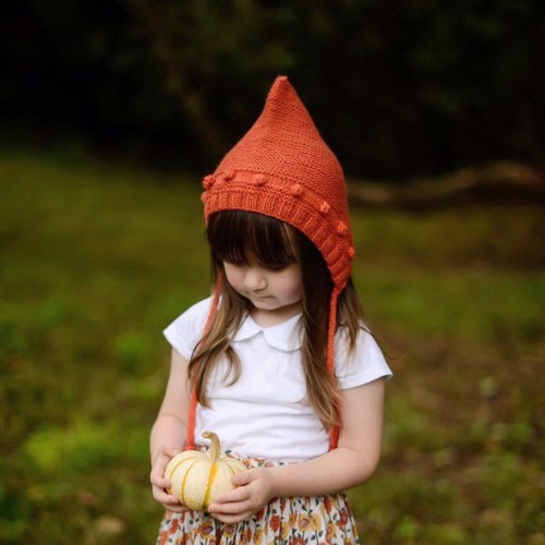 Pixie Baby Bonnet Winter Baby Gnome Hat Wool Popcorn Handknitted Hat ToddlerHat Baby Photo Props Fall Bonnet Pixie Bonnet Minikane Clothes