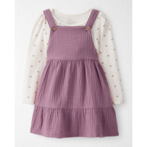 Toddler Girl 2-Piece Organic Cotton Jumper Set - Little Planet | Carter's