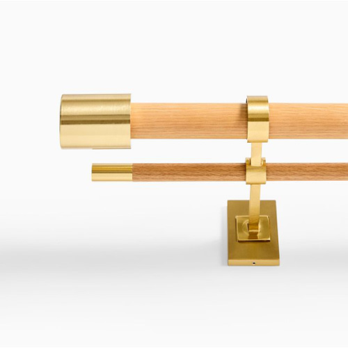 Mid-Century Adjustable Curtain Rod