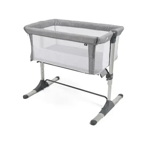 4Baby Snuggle-Cuddle Bedside Sleeper Lgt Grey | Baby Bunting AU