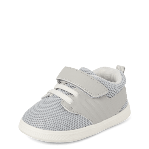 Baby And Toddler First Steps Sneakers - Gray