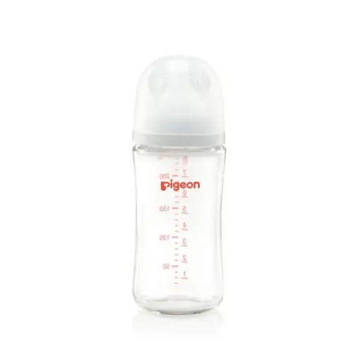Glass Pigeon SofTouch III Bottle 240ML | Baby Bunting AU