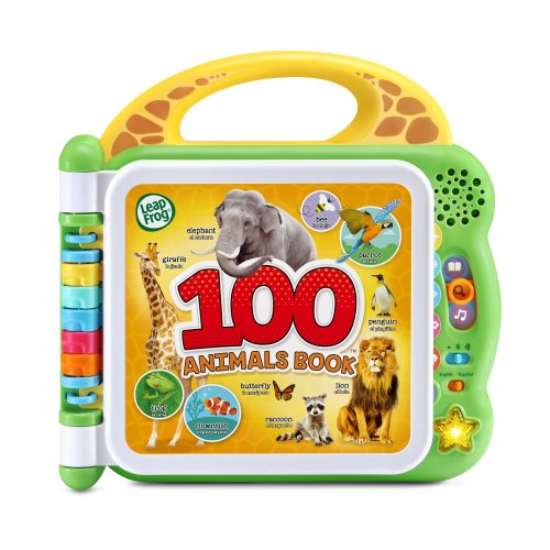 LeapFrog 100 Animals Book Interactive Bilingual Take-Along Word Book