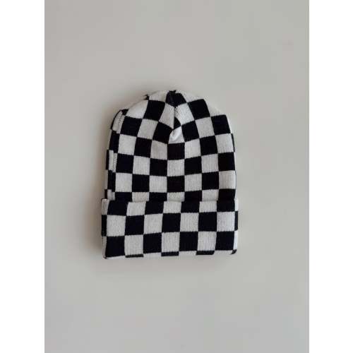 Black & White Checkered| Beanie