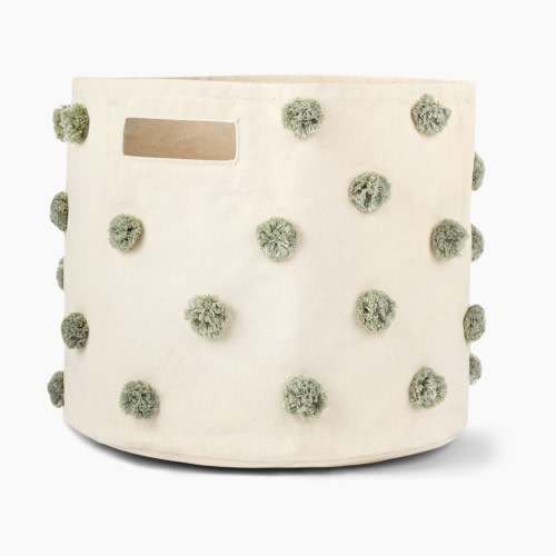 Pehr Pom Pom Storage Bin - Sage Pom Pom