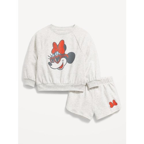 Disney© French-Terry Graphic Sweatshirt and Shorts Set for Toddler Girls | Old Navy