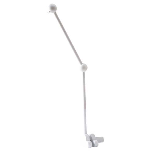 360 Rotating Wooden Crib Mobile Hanger with Adjustable Set and Elegant Cloud Design for Nursery