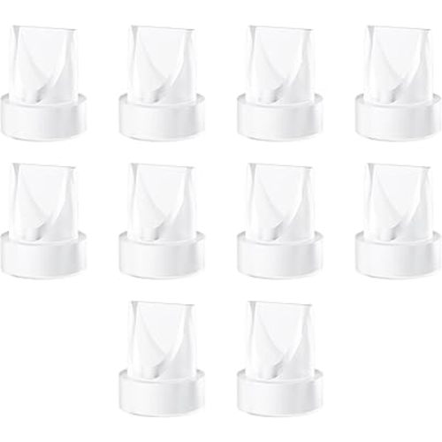 Duckbill Valves Compatible with Momcozy M5/M6/V1/V1 Pro/V2/V2 Pro, Breast Pump Replacement Parts Accessories for Momcozy Pump,10PCS