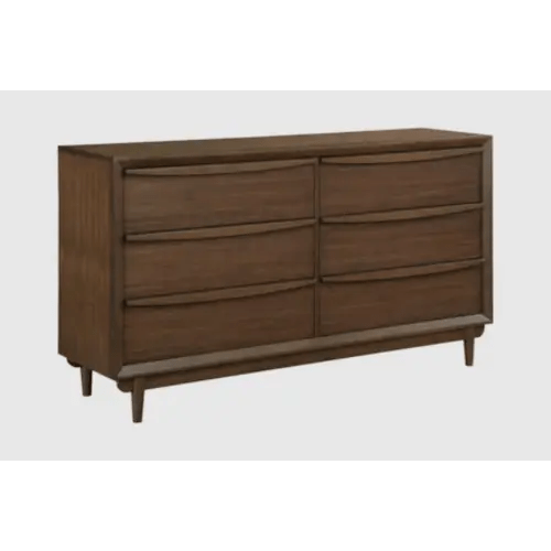 Elliot Brown Wood 6-Drawer Dresser