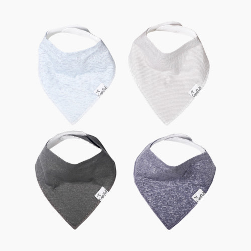 Copper Pearl 4 pack Bandana Bib Set - Lennon