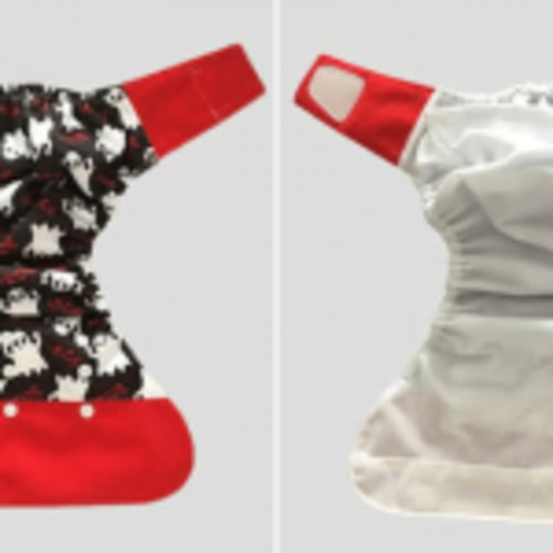 6 One Size Heavy Duty HD3 Pocket Cloth Diaper + 12 Diaper Inserts