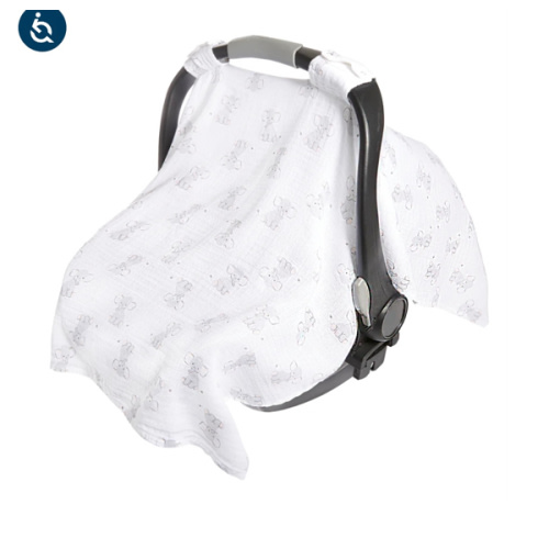 Safari Babes Muslin Car Seat Cover | aden + anais