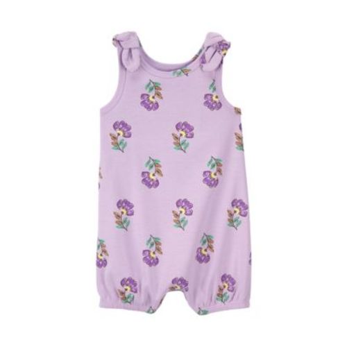 Baby Girls Floral Printed Romper