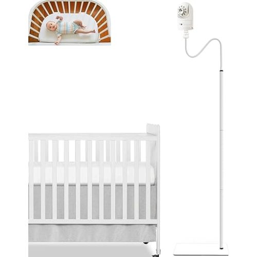 Baby Monitor Floor Stand Mount Compatible with Optics DXR-8 PRO & DXR-8