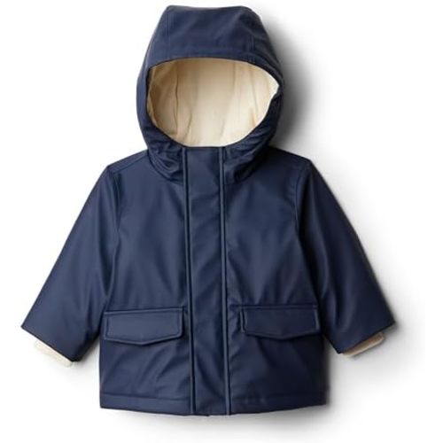 Amazon Essentials x Sofia Grainge Toddlers and Baby Boys' Water-Repellent Rain Jacket