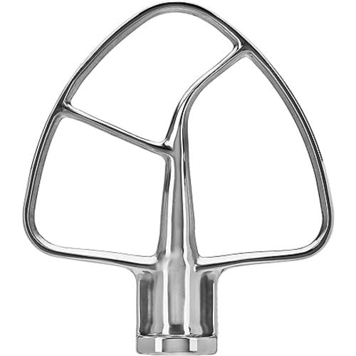 KitchenAid Flat Beater Accessory for 4.5-5 Qt Tilt Head Stand Mixers, KSM5THFBSS, Stainless Steel
