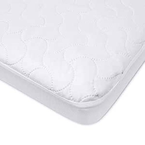American Baby Company Waterproof Pack N Play Playard Mattress Protector, Quilted Fitted Pack and Play Mattress Pad Cover, 27" x 39" - 1 Count - Crib