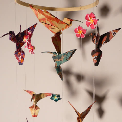Flock of Hummingbirds Baby Mobile