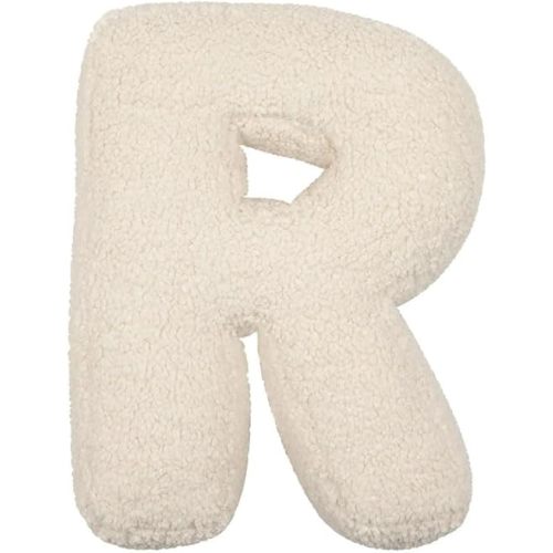 R Letter Pillow