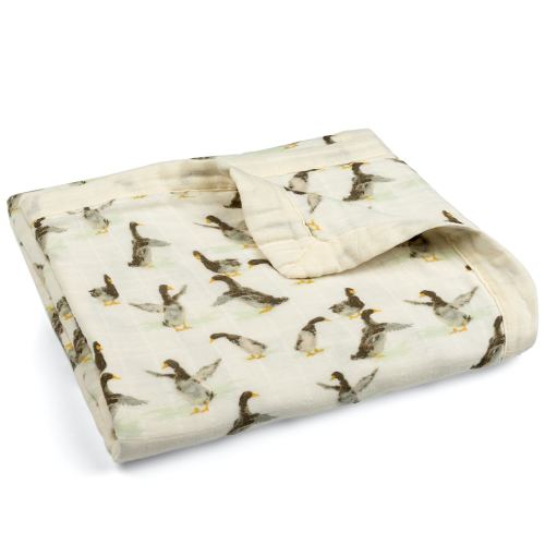 Duck Big Lovey Three-Layer Muslin Blanket