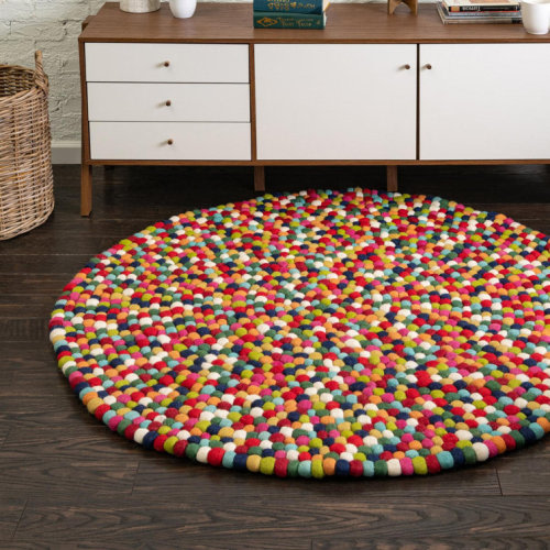 Gregorey Performance Wool Abstract Rug