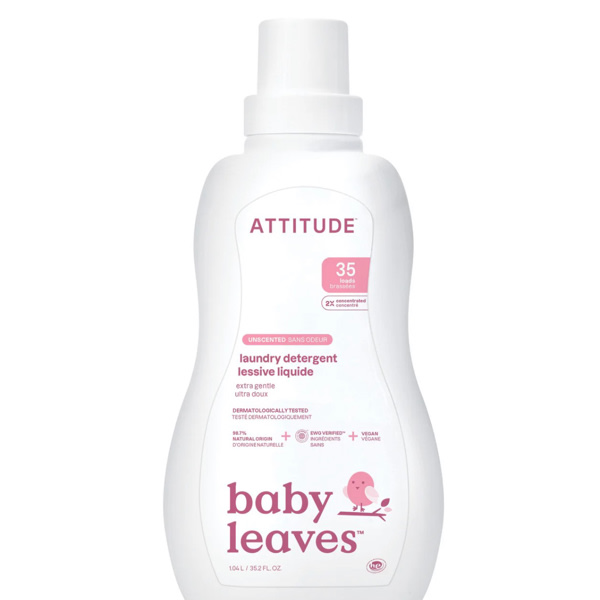 Baby Laundry Detergent - Dermatologically tested & Vegan I ATTITUDE