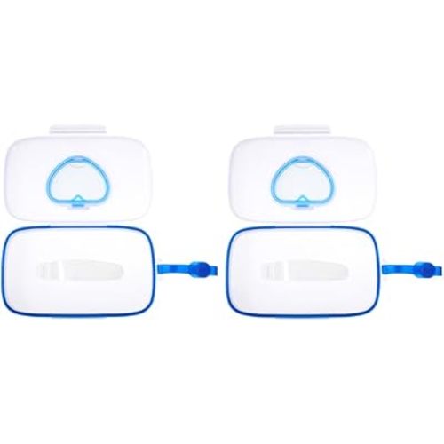 Portable Wipes Case Refillable Wipes Container 2PCS Baby Wet Tissue Case Baby Wipe Dispenser Refillable Pouch Portable Travel Wipes Holders Portable Wipes Case Outdoor Wipes Box