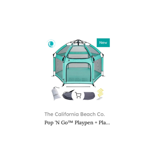 Pop & Go Playpen / California Beach Co.