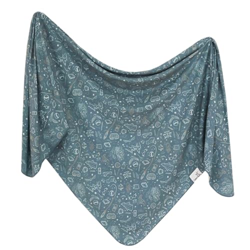 Copper Pearl Baby Swaddle Blanket - Premium Knit Baby Blanket, Large Soft Stretchy Receiving Blankets for Baby Boy and Girl, Swaddles for Newborn, Infant, and Toddler (Hogwarts™)