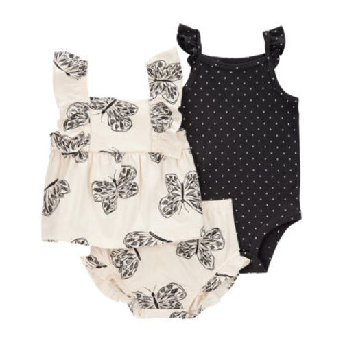 Carter's Baby Girls 3-pc. Short Set