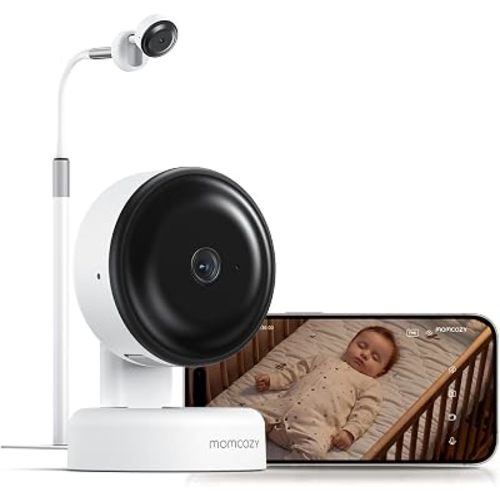 Momcozy Smart Baby Monitor, 2K HD Contact-Free Baby Camera