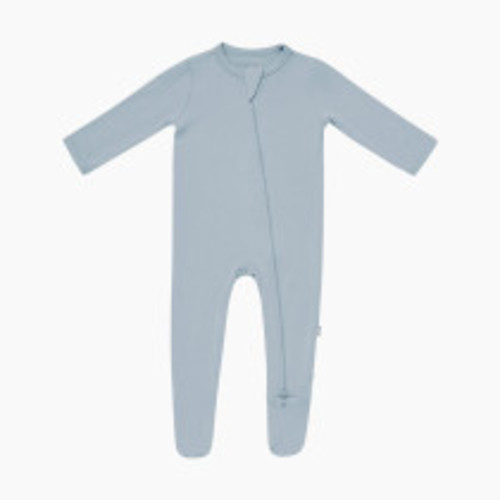Kyte Baby | Bamboo Zipper Footie (Fog)