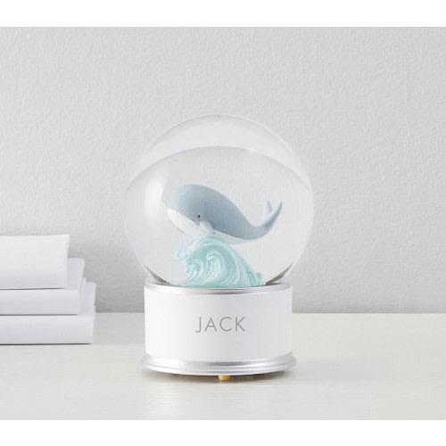 Whale Musical Light-Up Snow Globe | Pottery Barn Kids