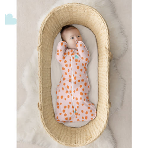 Swaddle Up™ 1.0 TOG Cotton Light Pink Jumbo Animal