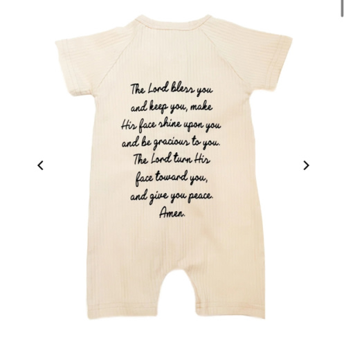 Numbers 6:24-26 Ivory Bodysuit – OUR HOUSE ABOVE