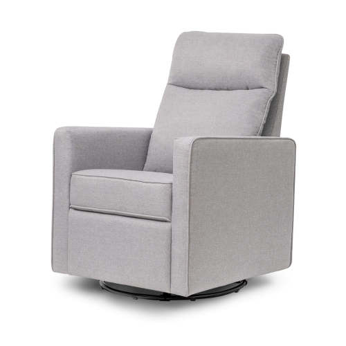 Gabby Pillowback Swivel Glider - Misty Grey