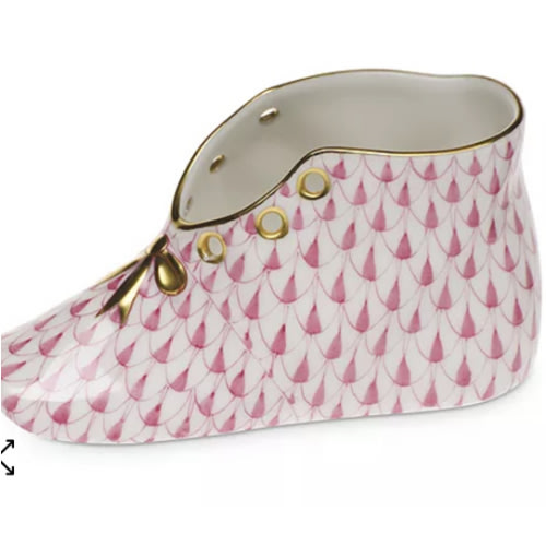 Porcelain Baby Shoe