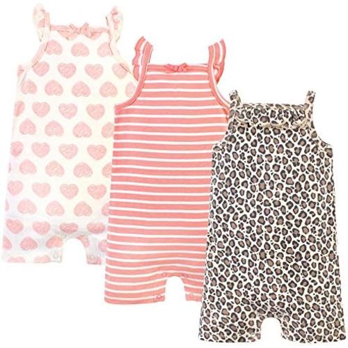 Touched by Nature baby-boys Organic Cotton Rompers